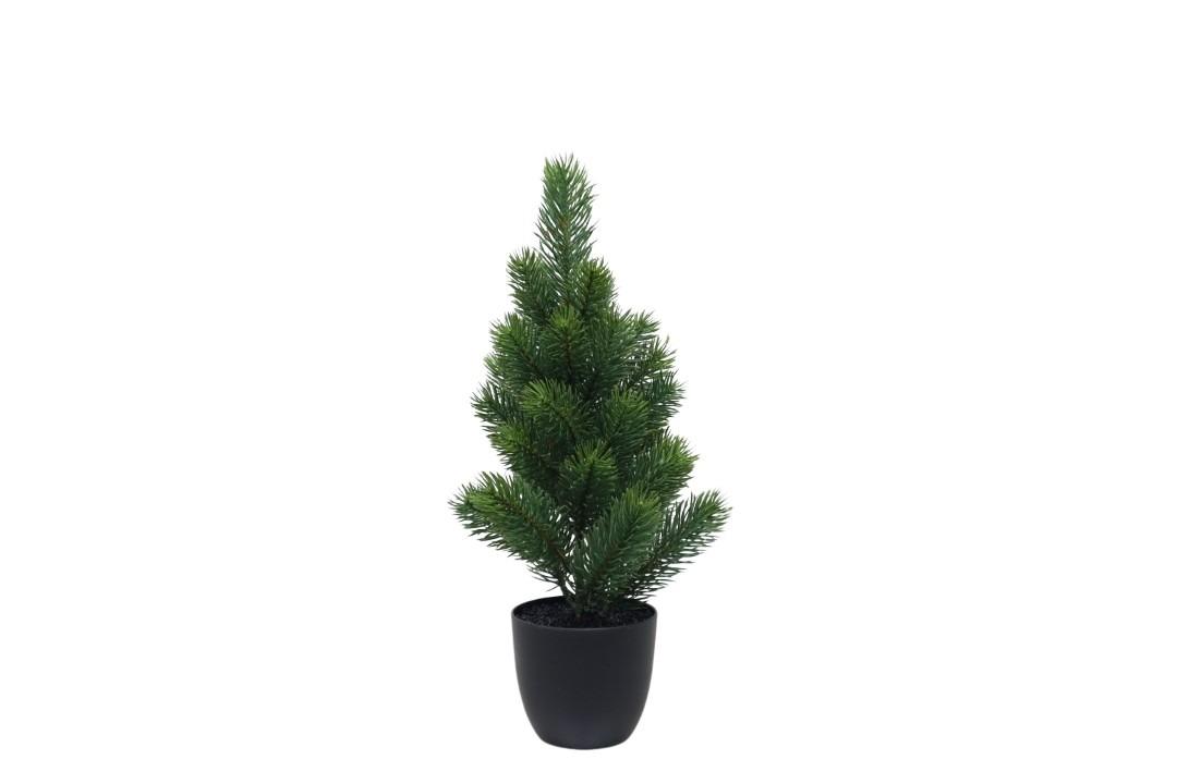 Tannenbaum i. Topf grün H29cm