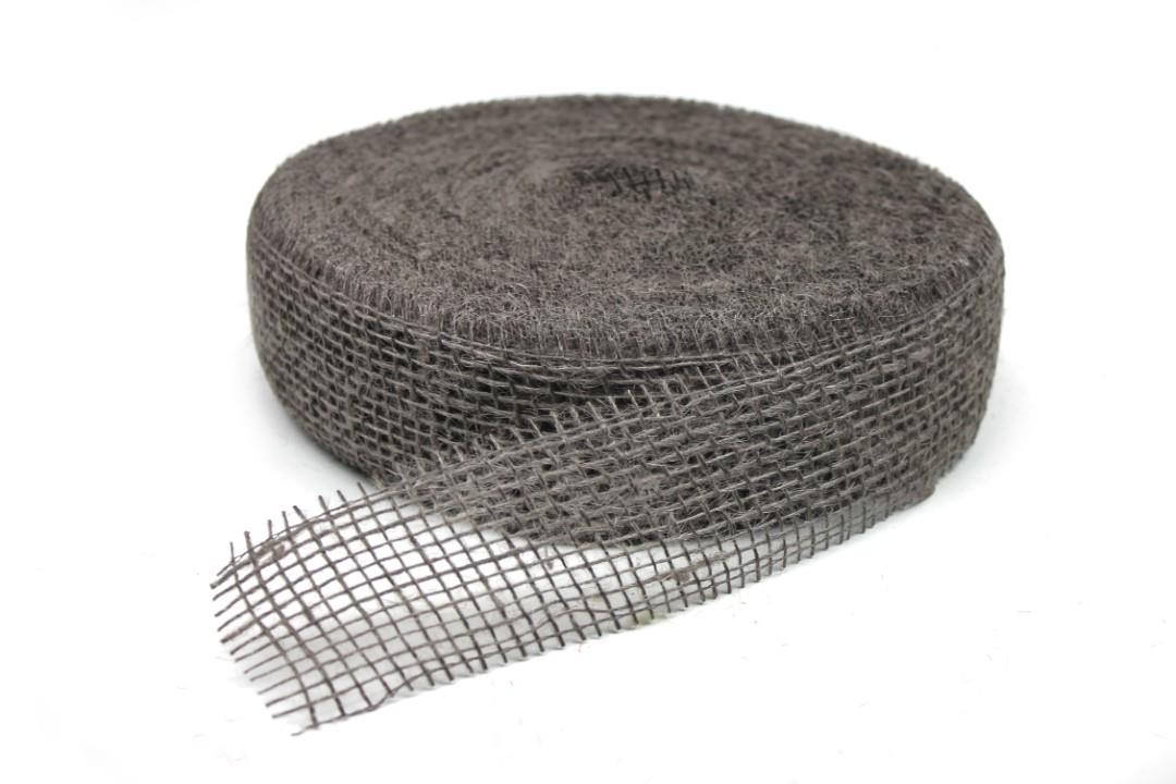 Sizoband Jute 5 cm taupe 9150 Sizoband Jute 5 cm taupe 9150