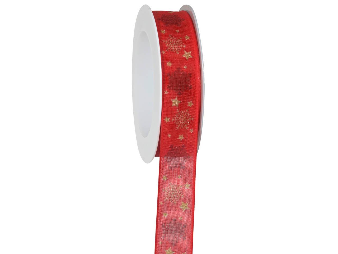 Band Christallo 25 mm 18 Meter rot 20